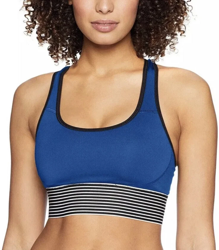 Champion The Absolute Workout Longline Sports Bra Moderate Support Sz Small  NEW