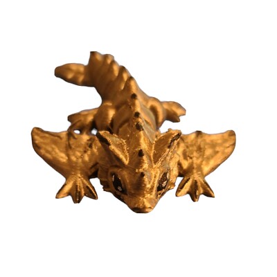 3d print, wyvern, keychain, ornament, party favor, Christmas, stocking stuffer