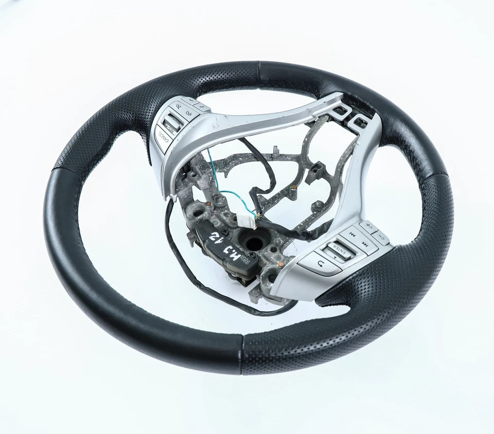 Lenkrad beziehen mit Leder für Nissan Qashqai II J11 JAHR 2016 NEU LEDER - Bild 4 von 4