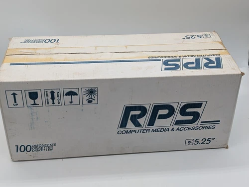 100x Disketten 5,25" Floppy Disk RPS NEU! in original Verpackung