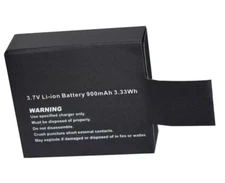 Li-ion Battery 3.7V 900mAh 3.33Wh Action Sports Camera SJ6000 SJ4000 SJ7000 M10