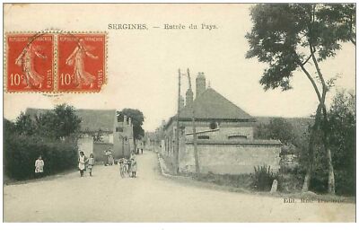 89.SERGINES.n°32078.ENTREE DU PAYS