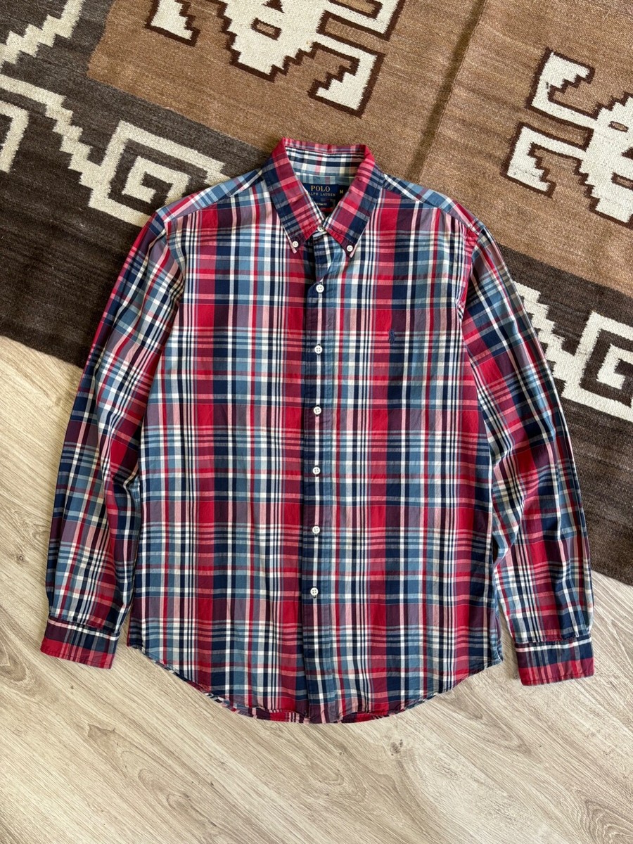 Polo Ralph Lauren Men's Check Casual Shirt Size M