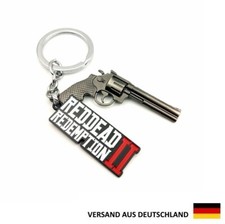 Red Dead Redemption PS4 Xbox One Revolver Schlüsselanhänger Figur RDR2 Geschenk