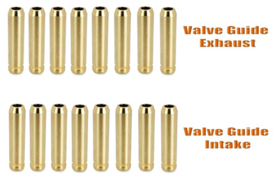 SuperTech 11.07mm OD Exhaust / Intake Valve Guide Set Fits Honda D17A D16Y7