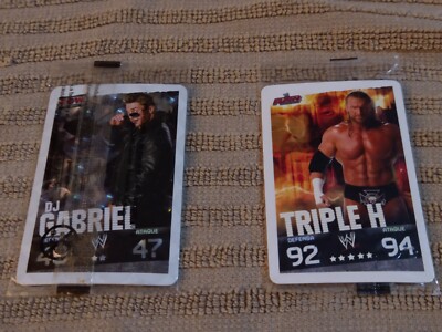 (2009)*ECW* DJ GABRIEL (Holoprismatic)*RAW*Triple-H* ''SABRITAS''*Slam Attax Evo 