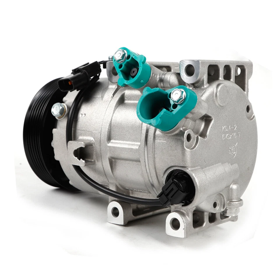 Compresor de aire acondicionado para Hyundai Sonata 2011-2014 2011 Kia Optima 2,0 L 2,4 L cada uno Foto 3 de 4
