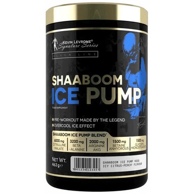 Kevin Levrone SHAABOOM ICE PUMP 463g   Hardcore Pre Workout Pump Booster