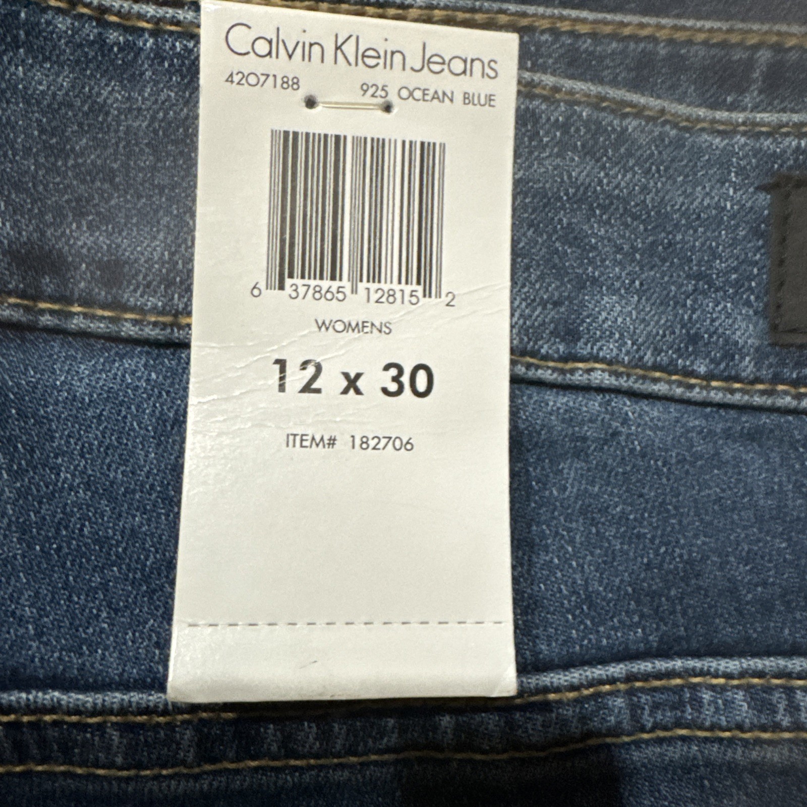 Women&rsquo;s Ultimate Skinny Jeans Size 12x30 Blue