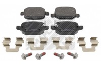 Bremsbelagsatz Hinten FüR Fiat 500L 351 352 2012->>