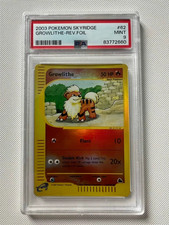 Growlithe - Pokemon Skyridge 62/144 - Reverse Holo - PSA 9 on eBay