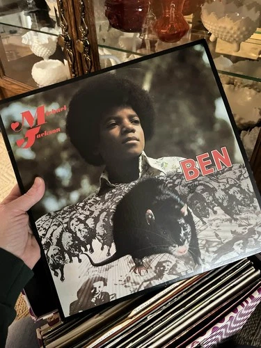 Michael Jackson Ben Motown 1972 Vinyl Record