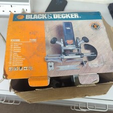 Vintage Timewarp Black and Decker Plunge Router KW800 710w Hardly used!!