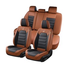 Seat Cover for Cars, Front Rear Seat Covers, Waterproof Automotive Car Seat C...