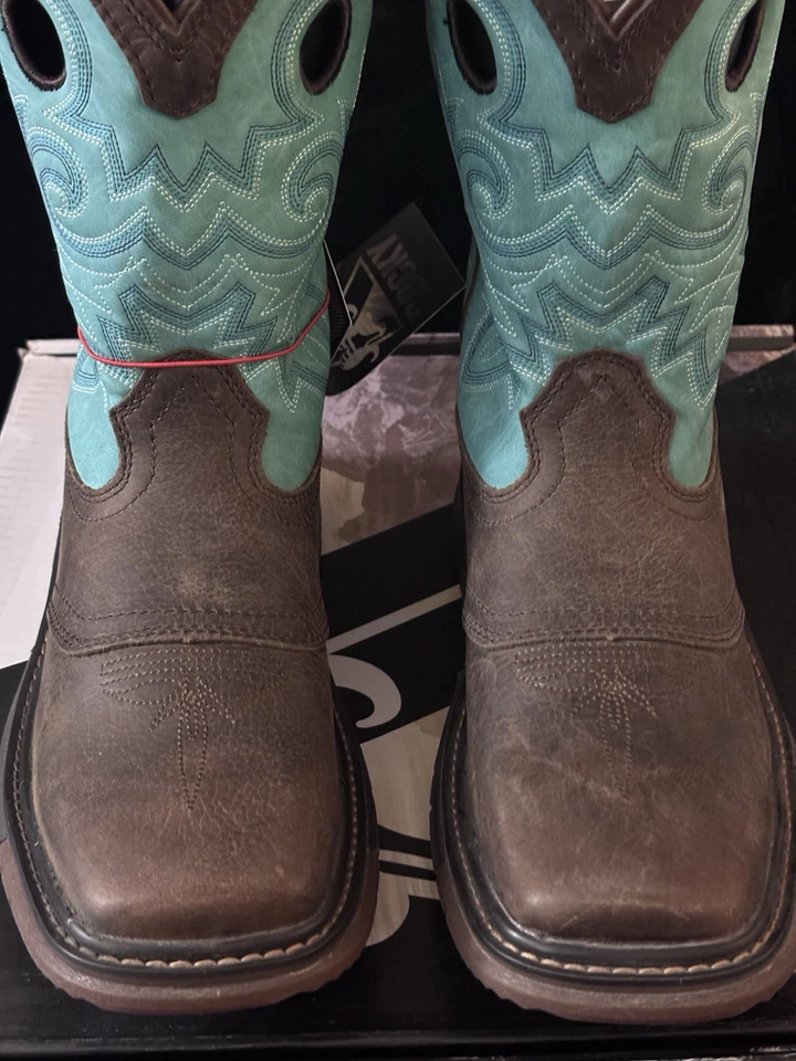 Bota ROCKY Big Kids Ride FLX 6.5 marrón azulado niñas caja nueva original RKW0299Y Foto 3 de 4