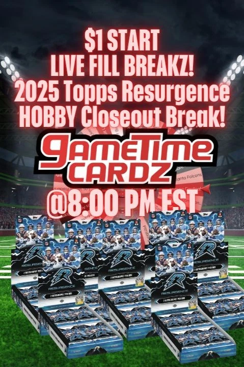 $1 Start Resurgence Closeout Break! TC Megas Tomorrow! OVER 150 Perci's!
