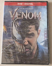 Venom DVD  Digital Code, 2018  Tom Hardy, Michelle Williams NEW Sealed