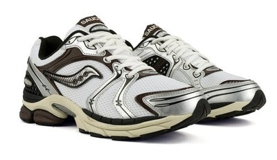 Saucony ProGrid Triumph 4 S70805-10 Size 10 Saucony Progrid Triumph 4 Mens Running Shoes Gold Chrome  main image 4