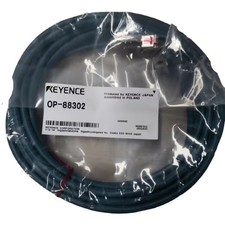 Keyence OP-88302 Ethernet cable NFPA79-compliant Right angle connector...