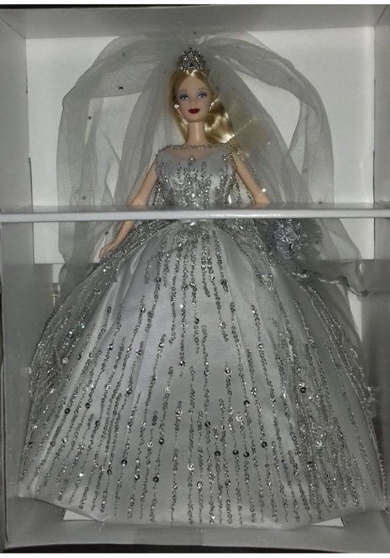 Barbie Millennium Bride 2000 Limited Edition 12 in Fashion Doll, Opened Box