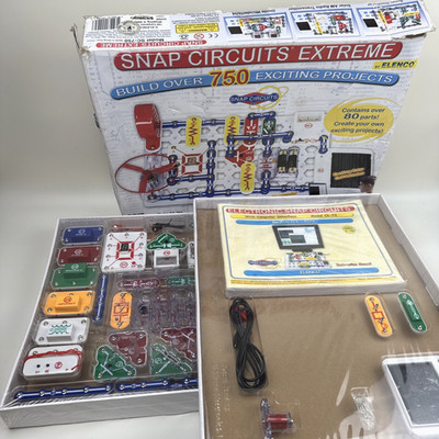 Elenco SC-750 Snap Circuits Extreme 750 Experiments Kit OPEN BOX - PARTS SEALED