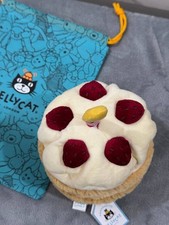 Jellycat Amuseables Strawberry Cake - Keychain Soft Plush Bag Charm Toy Gift NWT