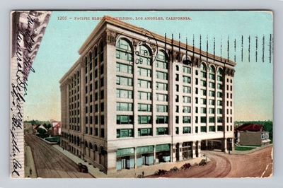 #ad #ad Los Angeles CA California Pacific Electric Building Vintage Postcard $0.99