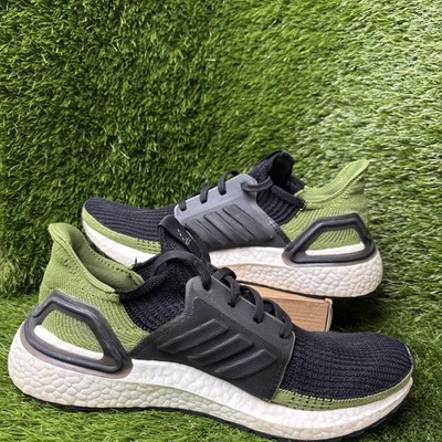 Size 9 Men s - adidas UltraBoost 19 Black Tech Olive