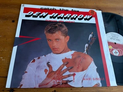 12"  ITALIY 1986 Den Harrow – Catch The Fox (Caccia Alla Volpe) -- Italo-Disco - Bild 1 von 2