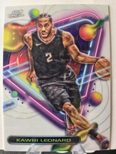 2023-24 TOPPS COSMIC CHROME KAWHI LEONARD WHITE HOLE REFRACTOR #154 SSP