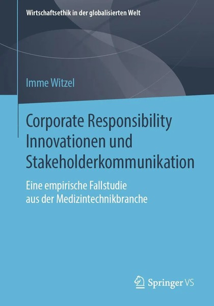 Imme Witzel | Corporate Responsibility Innovationen Und Stakeholderkommunikation-image