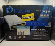 Plextor Plexwriter 48/24/28U USB 2.0 Hi-Speed CD-RW External Drive PX-W4824TU 