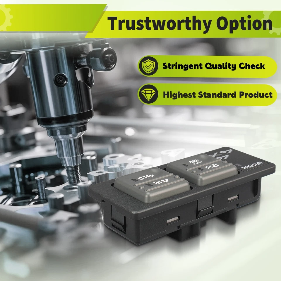 NEW 4x4 4WD Transfer Case Shift Control Switch 98-00 Fit for Chevrolet GMC 19168 - Изображение 4 из 4