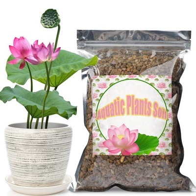 Doter Aquatic Soil for Plants 2.2LBS,Clay Aquarium Soil Suitable for Small Ponds