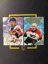 2025-26 Flair Travis Konecny 2 Cards Lot FCSG
