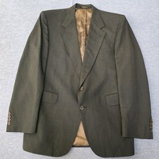 Evan-Picone Men’s Sport Coat Blazer 44 Long Gray USA Made