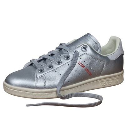 Adidas Stan Smith W Damen Sneaker Gr. 36 NEU OVP silber B41750 metallic Leder