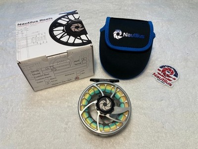 Nautilus GTS 5/6 (Silver) Fly Fishing Reel with 6WT Line