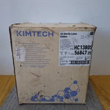 200 Pairs Kimberly Clark 56843HC1360SG3 Sterile Latex Gloves Sterile Coveralls