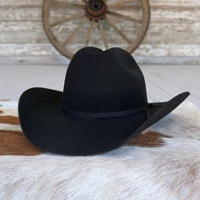 Stetson Cattleman 3X Black Wool Cowboy Hat