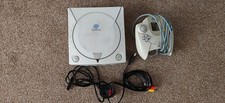 Sega Dreamcast PAL HKT-3030 Console Set w/ 1 Controller, Cables & Game - Tested