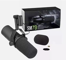 New SM7B Cardioid Dynamic Vocal Broadcast Microphone Sealed in Black box