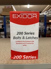 EXIDOR 200 SERIES BOLTS AND LATCHES - EMERGENCY EXIT HARDWARE