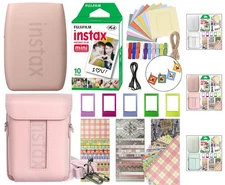 FUJIFILM INSTAX MINI LINK 3 Smartphone Printer+10 Film Accessory BundleAll Color