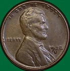 1928-S Lincoln Wheat Cent Almost Uncirculated AU Coin #35928