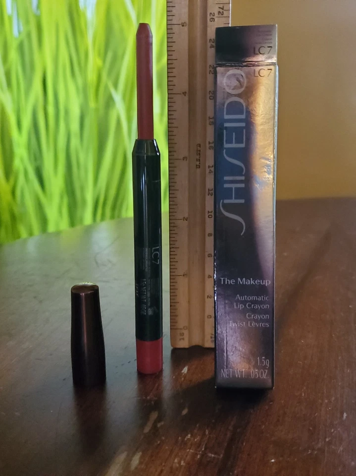 Lápiz Labial Shiseido 'LC 7' NUEVO EN CAJA Coral Rojo Rosa Tamaño Completo Foto 4 de 4