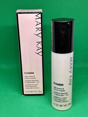 Mary Kay Timewise Night Restore & Recover Complex Combination To Oily Skin NIB 