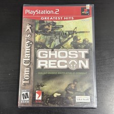 Tom Clancy's Ghost Recon (Sony PlayStation 2 PS2) Factory Sealed BRAND NEE