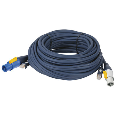 DAP Audio Powercon/RJ45 - Powercon/RJ45 Kabel 10m Party Disco Club DJ Sound PA