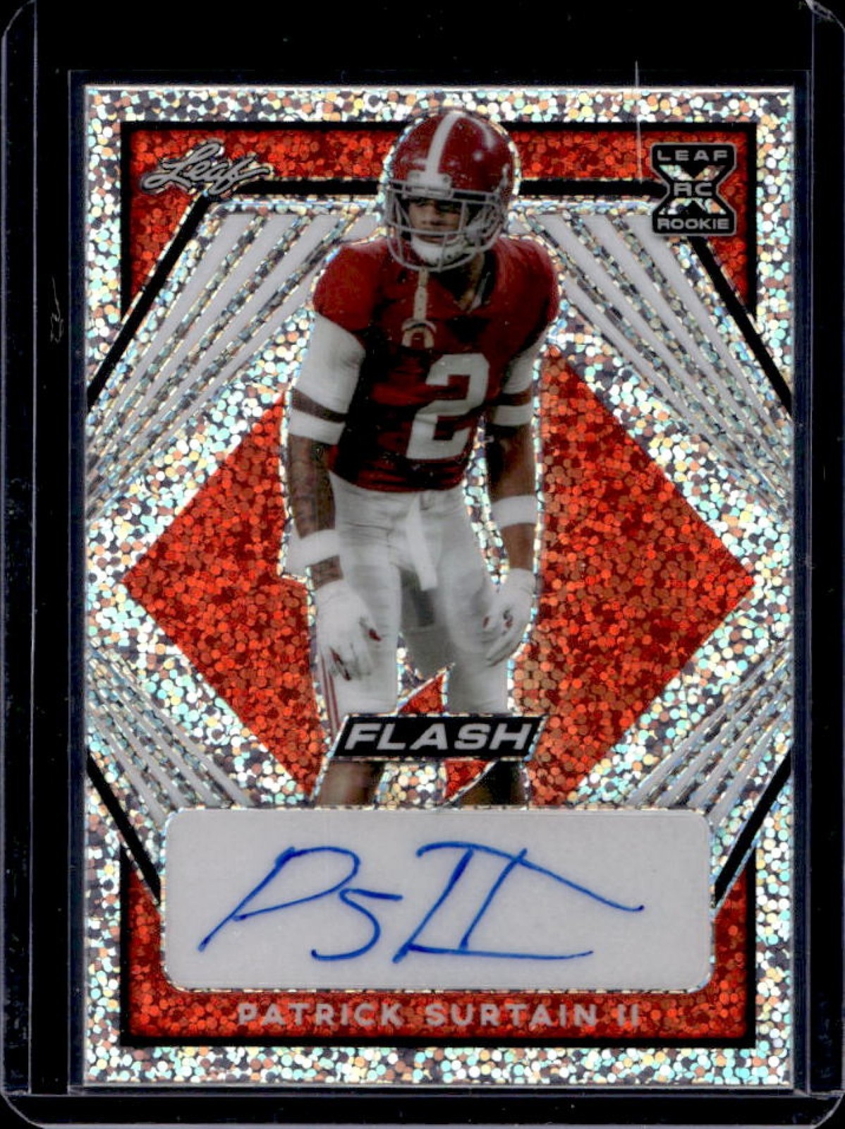 Patrick Surtain II Leaf Flash Autographs #PS2 Red